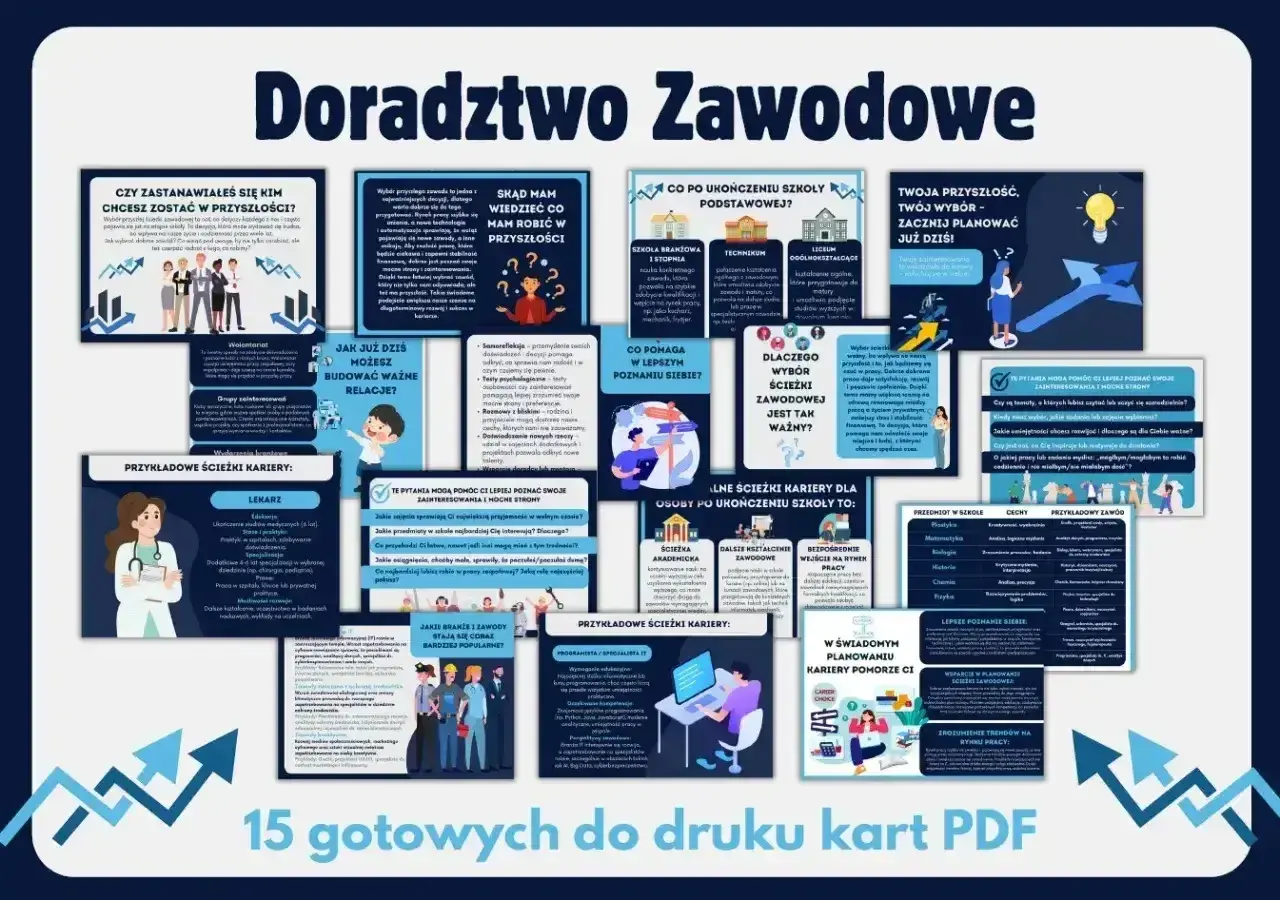 Doradztwo zawodowe: jak wybrać studia, jakie studia wybrać, ścieżki kariery, zawody przyszłości. Pomoc w planowaniu kariery.